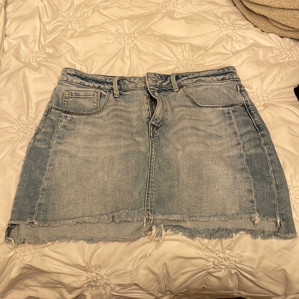 jean skirt